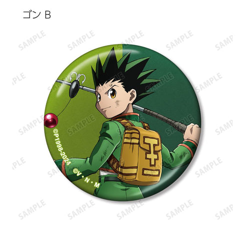 『HUNTER×HUNTER』描き下ろし 戦う背中ver. トレーディングメタリック缶バッジ(単位/BOX)【202508再販】
